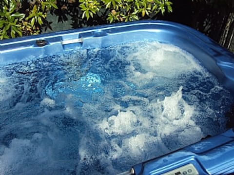 Outside Jacuzzi