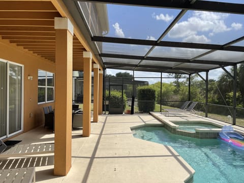 Sun deck with plenty of sun and room for your family and friends!