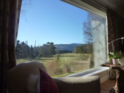 View to Carn Dearg mor from the sitting room