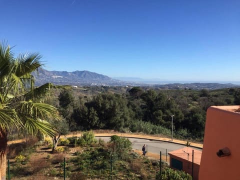 The magnificent view from our apartment