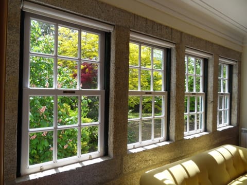 A view from one of the living rooms