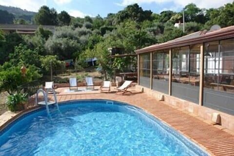 View of pool