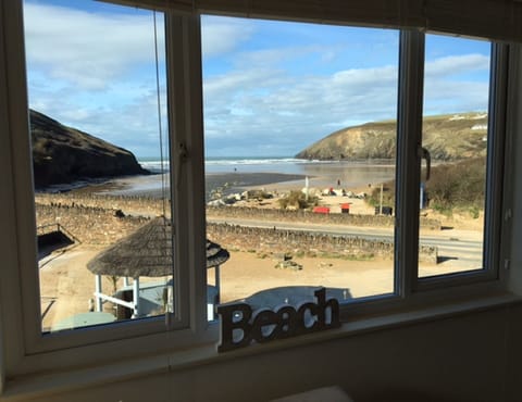 View from the open plan lounge