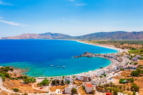 Aerial View of Haraki Beach - Gorgeous!