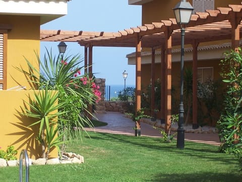 garden and sea view