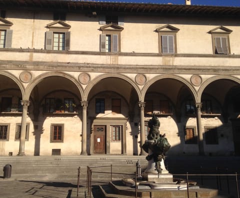 The building