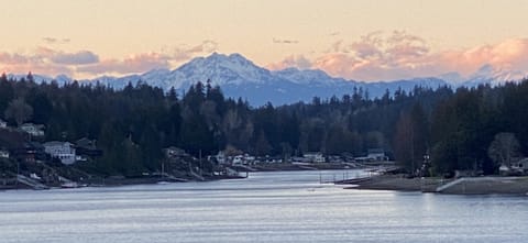 Wollochet Bay with view of Olympics