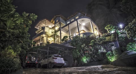 Front of property - evening/night