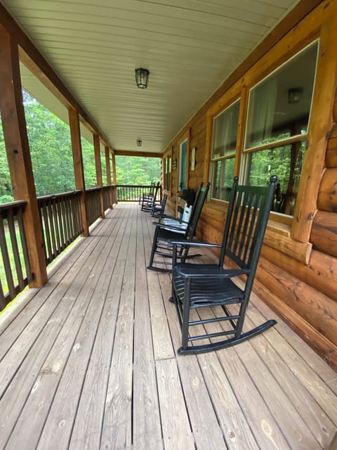 Large covered front porch