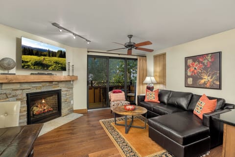 Cozy Living Area with Sofa Sleeper