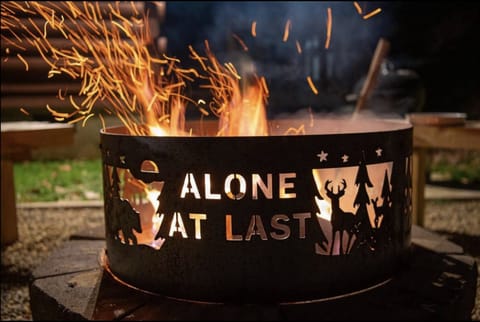 Bonfire's at the cabin year round!