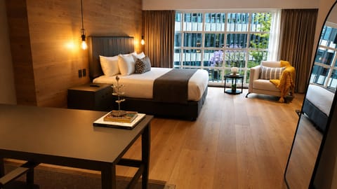 Junior Suite, City View | Premium bedding, down comforters, Select Comfort beds, in-room safe