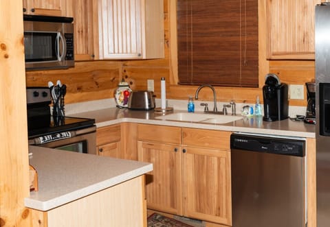 Galley style kitchen