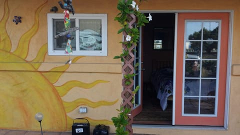 Entrance to private room/bathroom