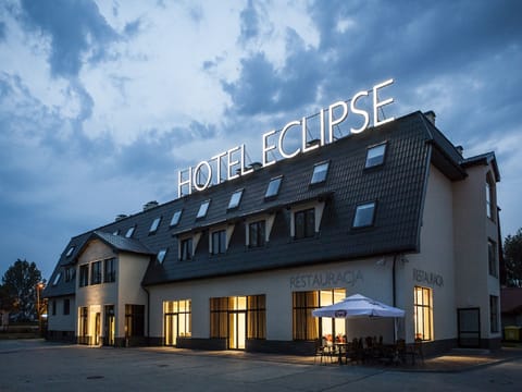 Front of property - evening/night