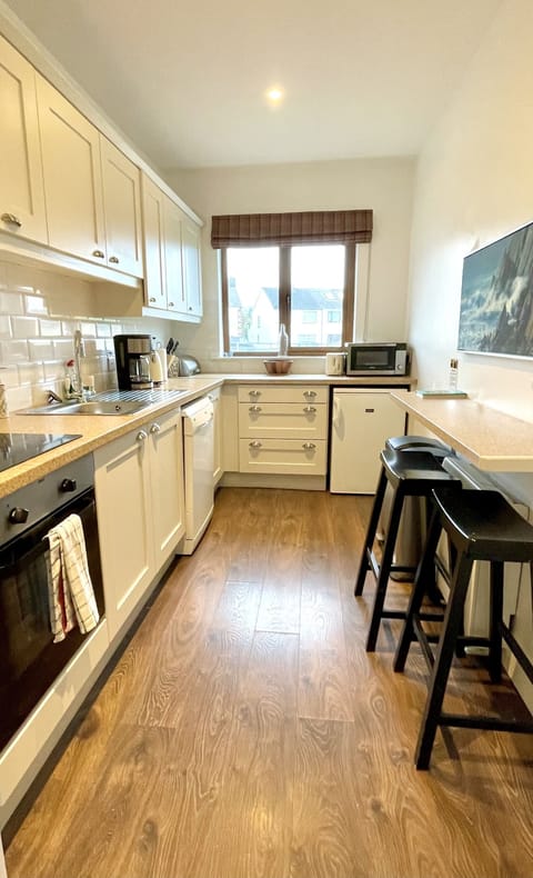Fully stocked kitchen
