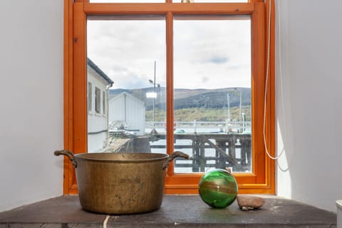 Kilmun pier, from a kitchen window