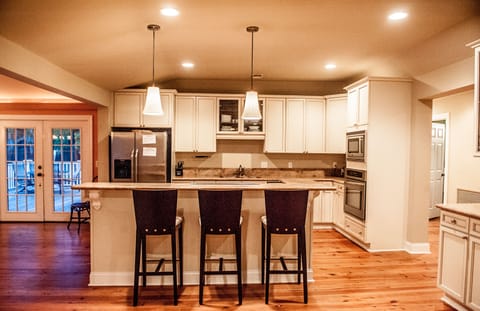 Gourmet Kitchen with Island Seating