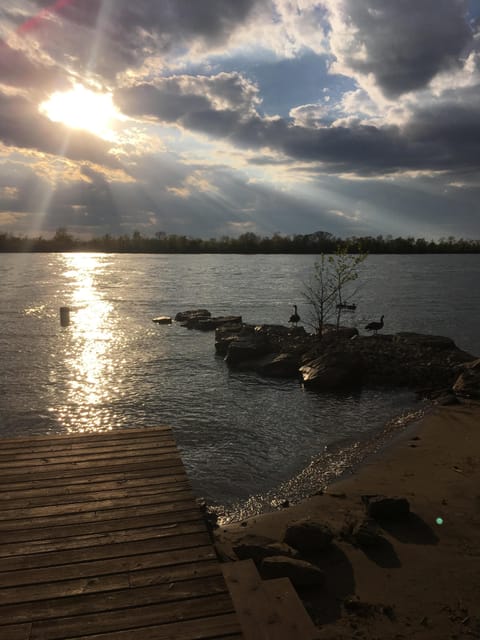 Sunset - May 13, 2017
Deck & Rocky outcrop