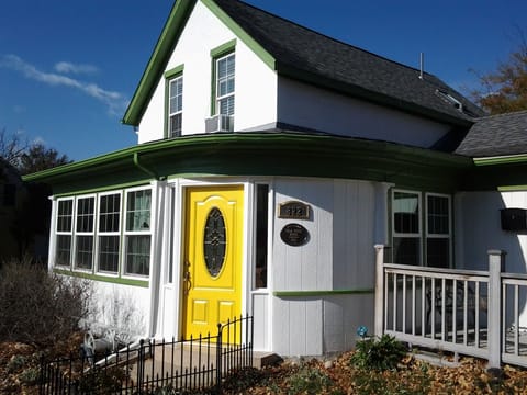 Front of Home in the fall