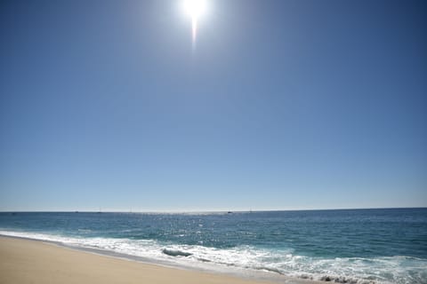 Private Beach on Pacific Ocean