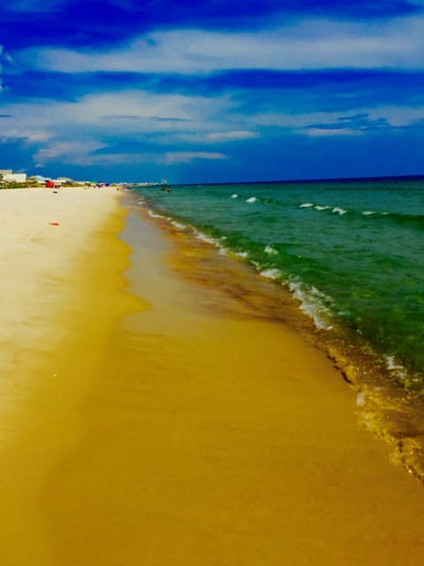 Fort Morgan Beach near our home
