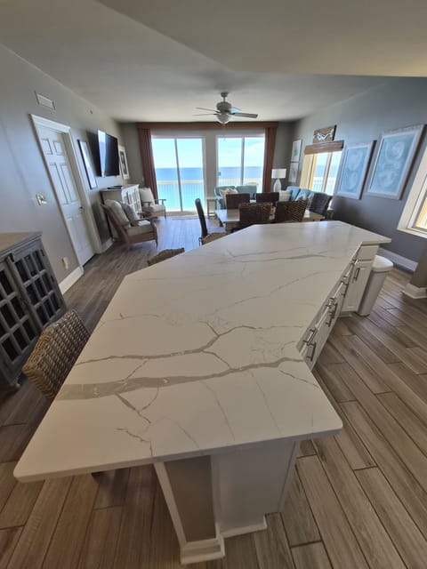 Looking over new kitchen island as part of 2026 major upgrade