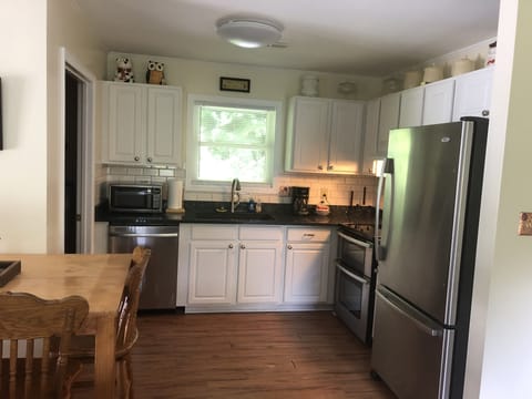 Kitchen with Stainless Steel Appliances