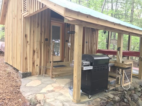 Lake Storage and Outdoor Kitchen