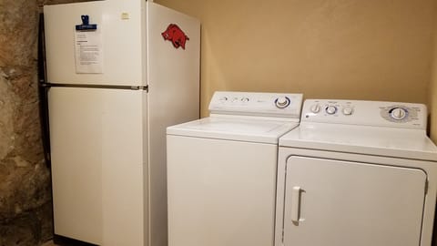 This room is ideal for your cooler and fishing gear. 