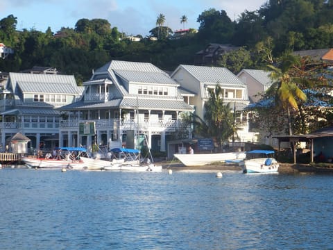 The Marina Village in Marigot Bay