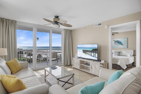 Living room and the view
