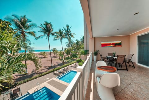 Direct ocean view from private balcony
