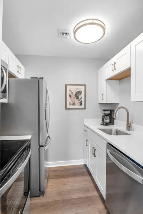 Fully stocked kitchen