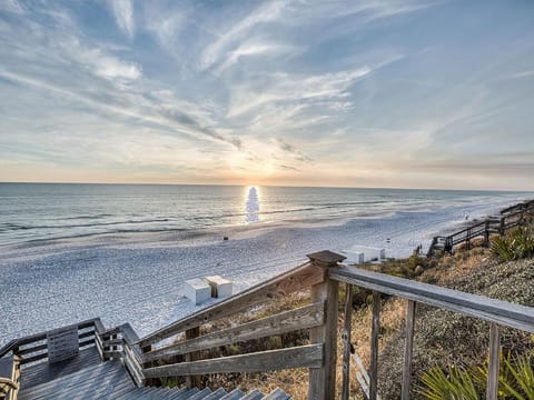 Beautiful, white sand beach!