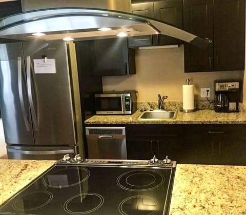 Full Kitchen, Keurig with pods, Toaster, Blender, Pots, Pans etc