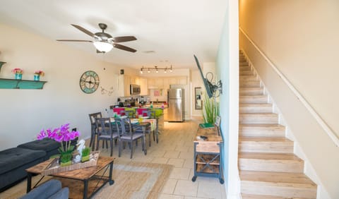 Spending your time together in the open living space with fully equipped kitchen