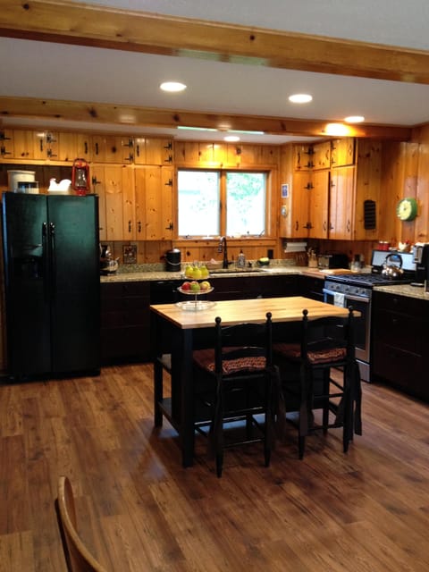 Large, updated, well equipped Kitchen with Island.All new appliances