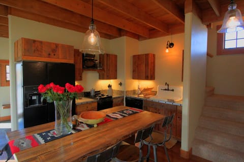 The kitchen, a great place to prepare the catch of the day!