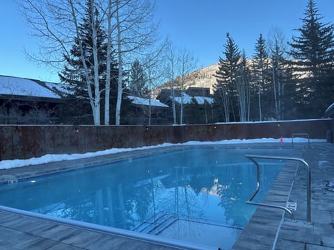 Community heated pool