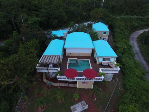 Aerial view of Tovilla Properties Frenchmans Villa