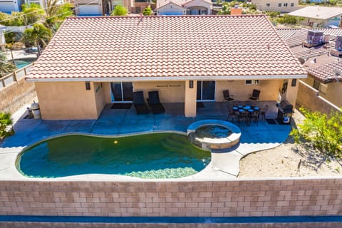 Yes - You will have access to a real mineral water pool and spa!