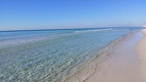 Crystal clear water 