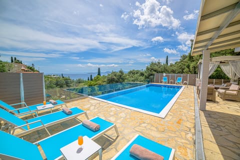 Th pool and surrounding Area