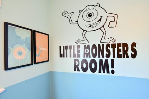 Welcome to the kid's room!  Here is where your little monsters will hang out.