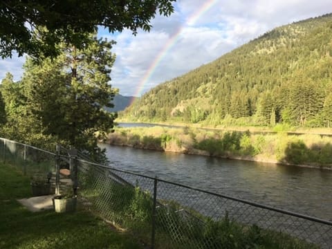 Rainbow right out the door!