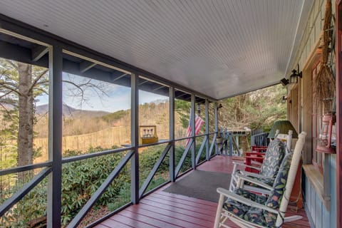 180 degree mountain view