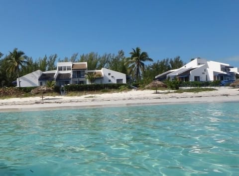 Your double villa is the two units on the left side of the building to the left