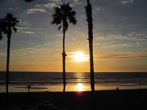 View from the balcony.  Perfection!