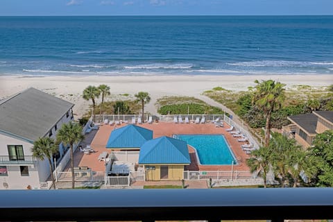 The best morning view ever. Get up have coffee and watch the dolphins swim by.